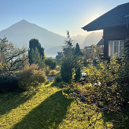 Chalet Edelweiss Sigriswil Exterior photo