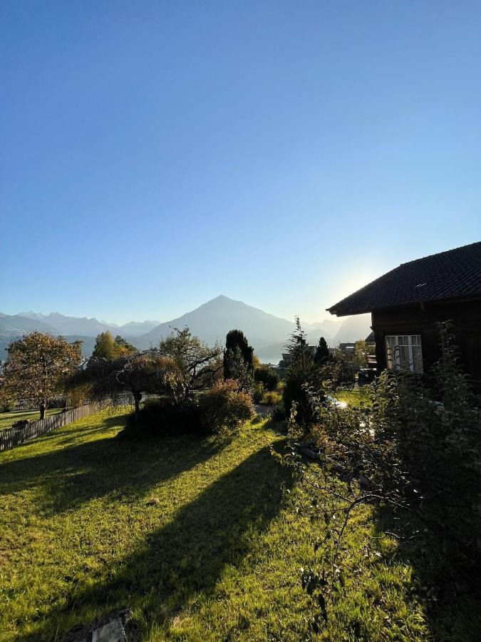 Chalet Edelweiss Sigriswil Exterior photo