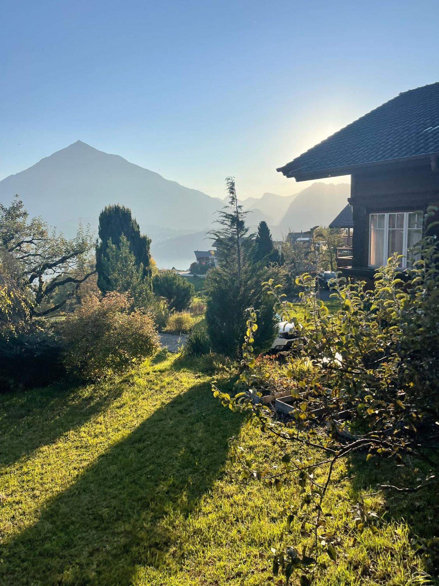 Chalet Edelweiss Sigriswil Exterior photo
